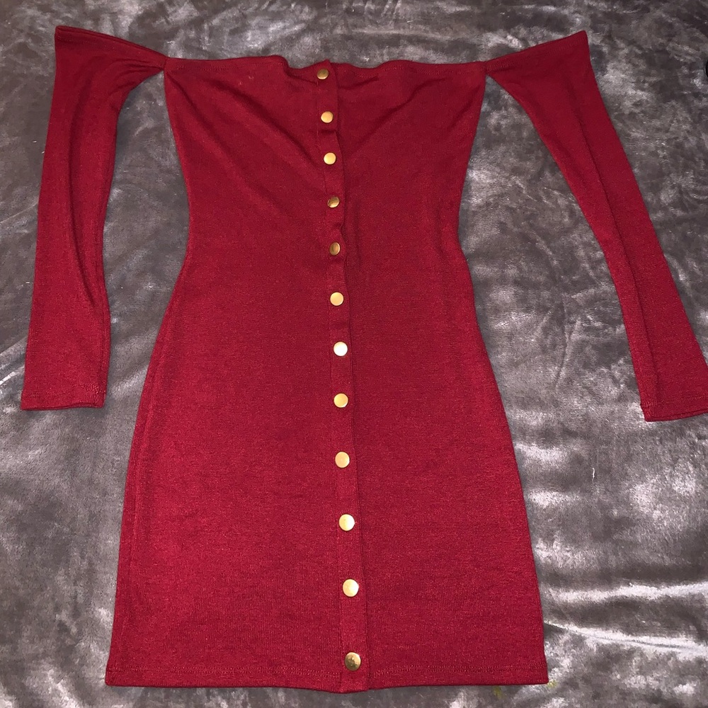 Fashion Nova Red Tube dress